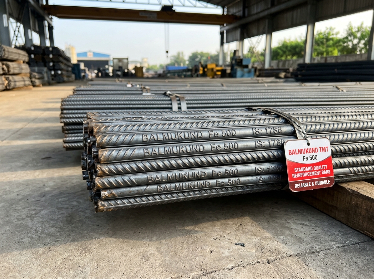Balmukund Fe 500 TMT Bars