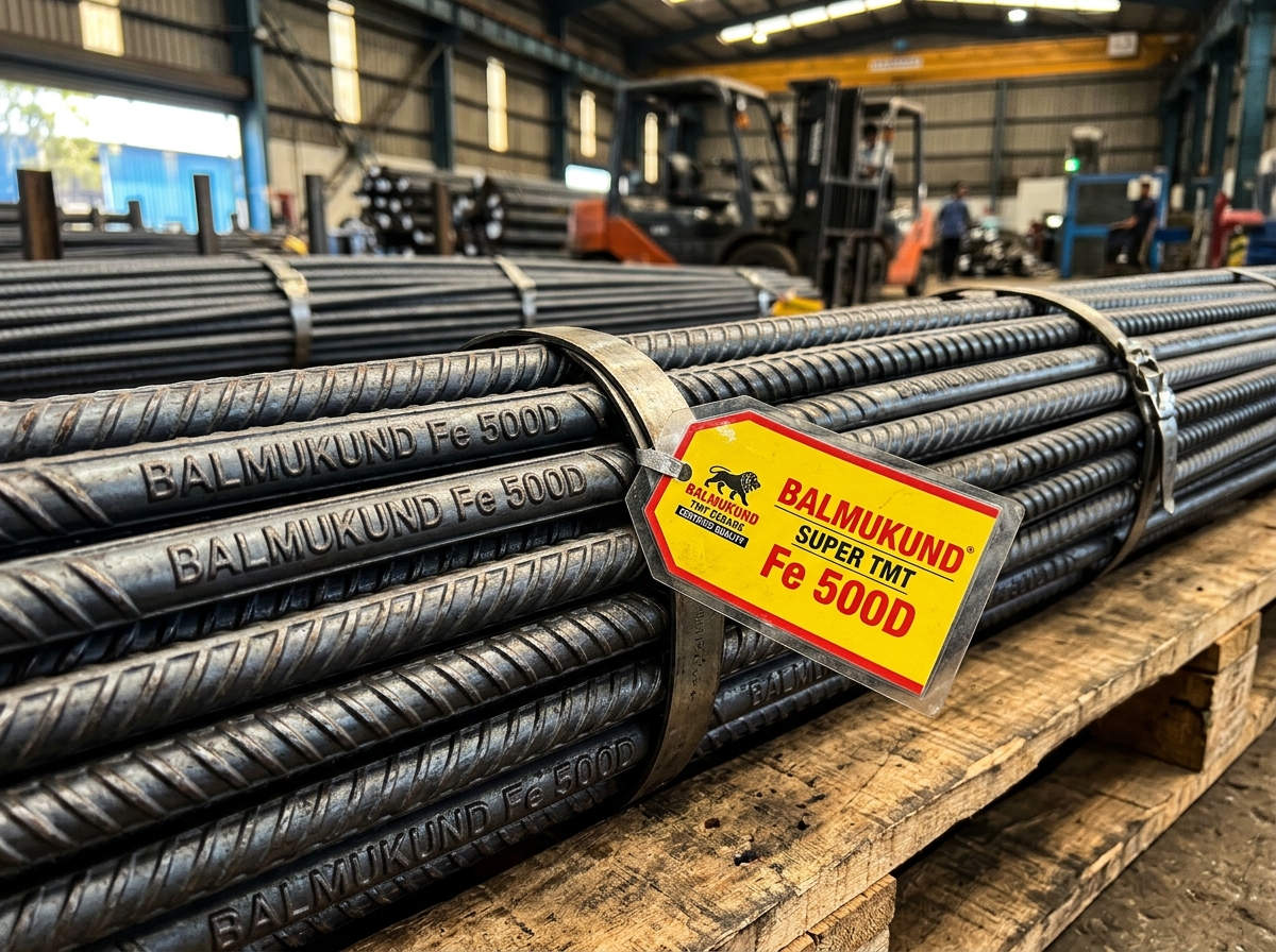 Balmukund Fe 500D TMT Bars