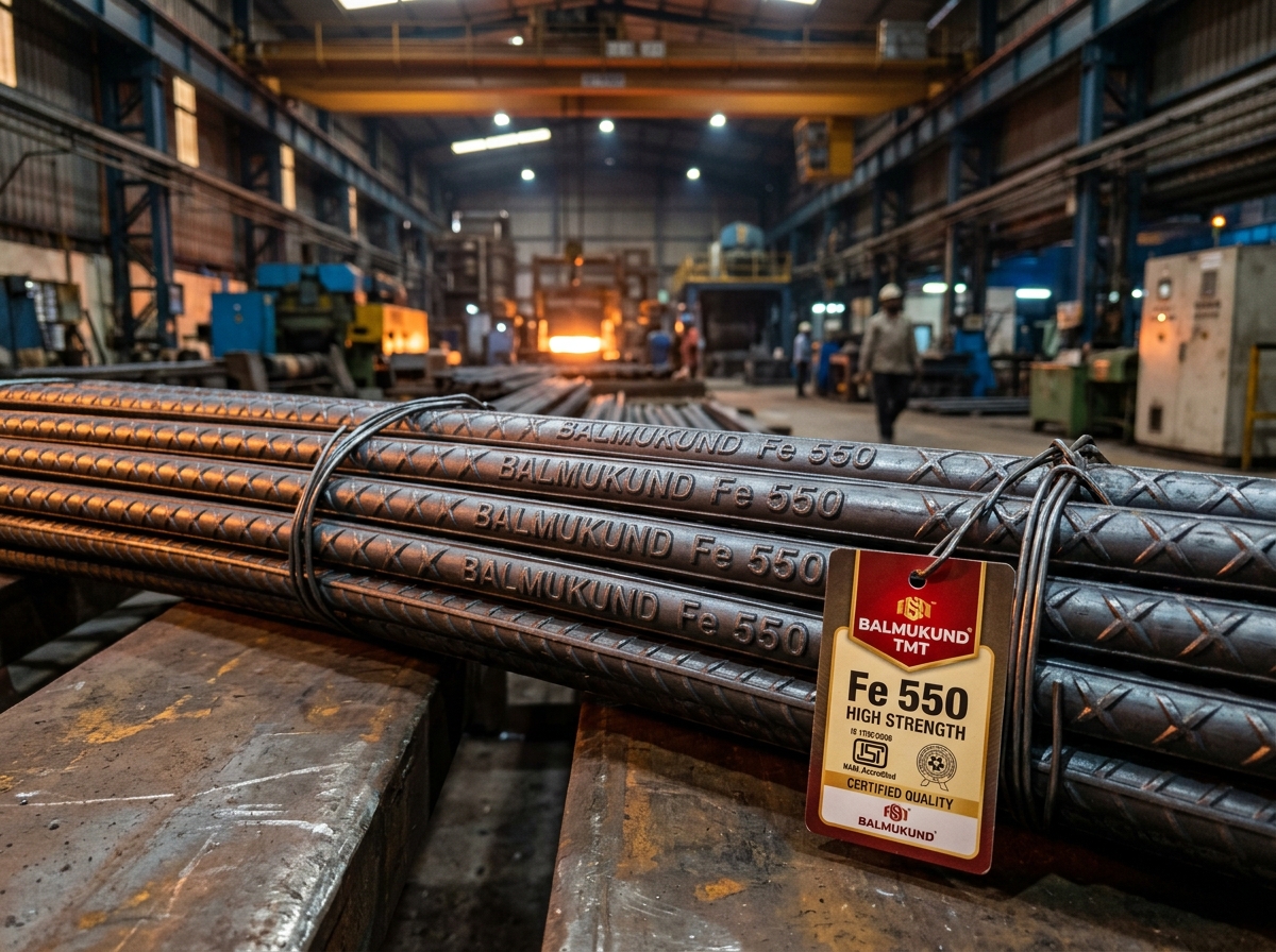 Balmukund Fe 550 TMT Bars